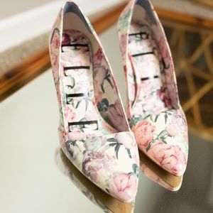 ELLE Dainty Floral Heels